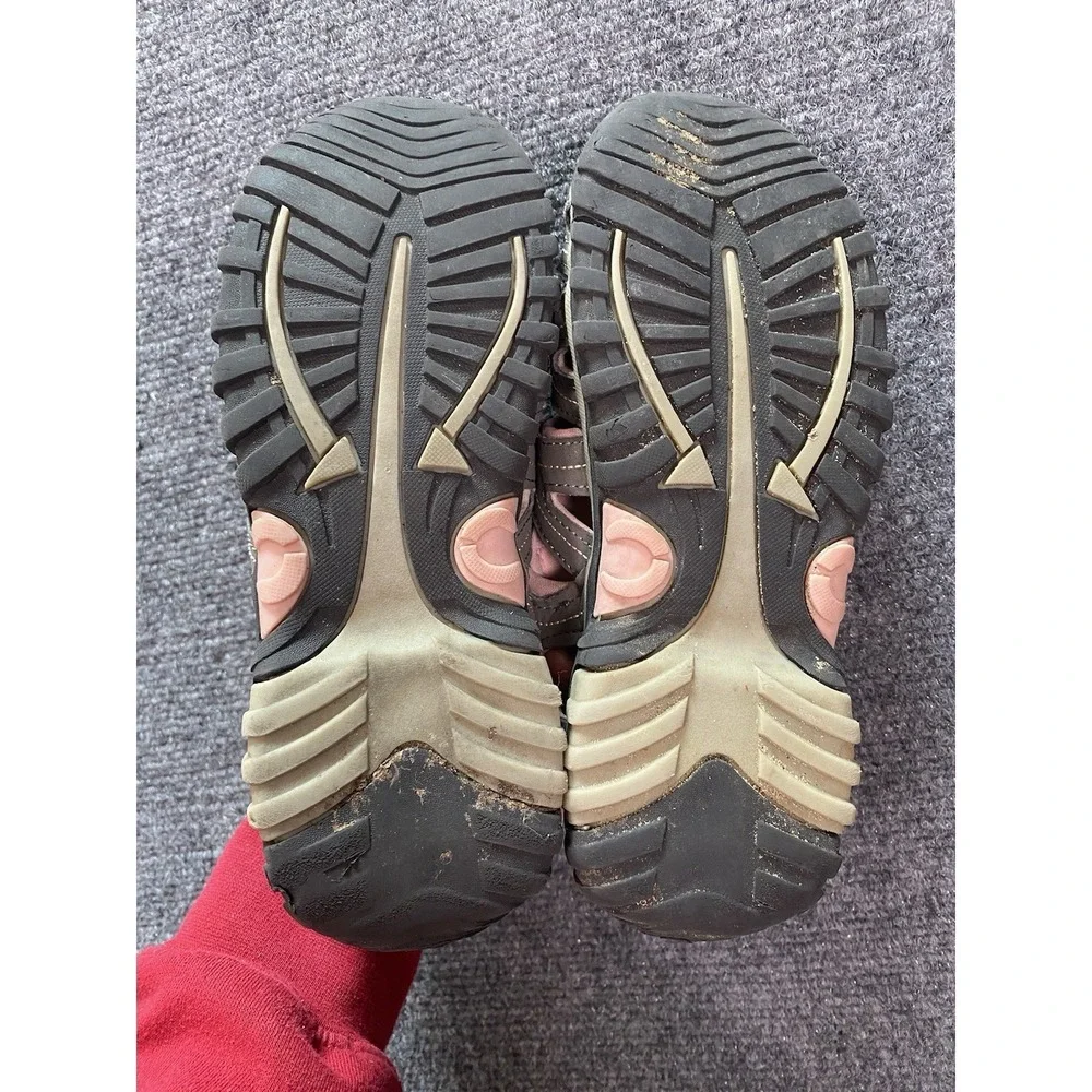 Hobibear Closed Toe‎ Water outdoor sandals big kids size 4 Pink Grey